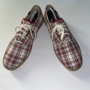 9.5 plaid Keds Shoes